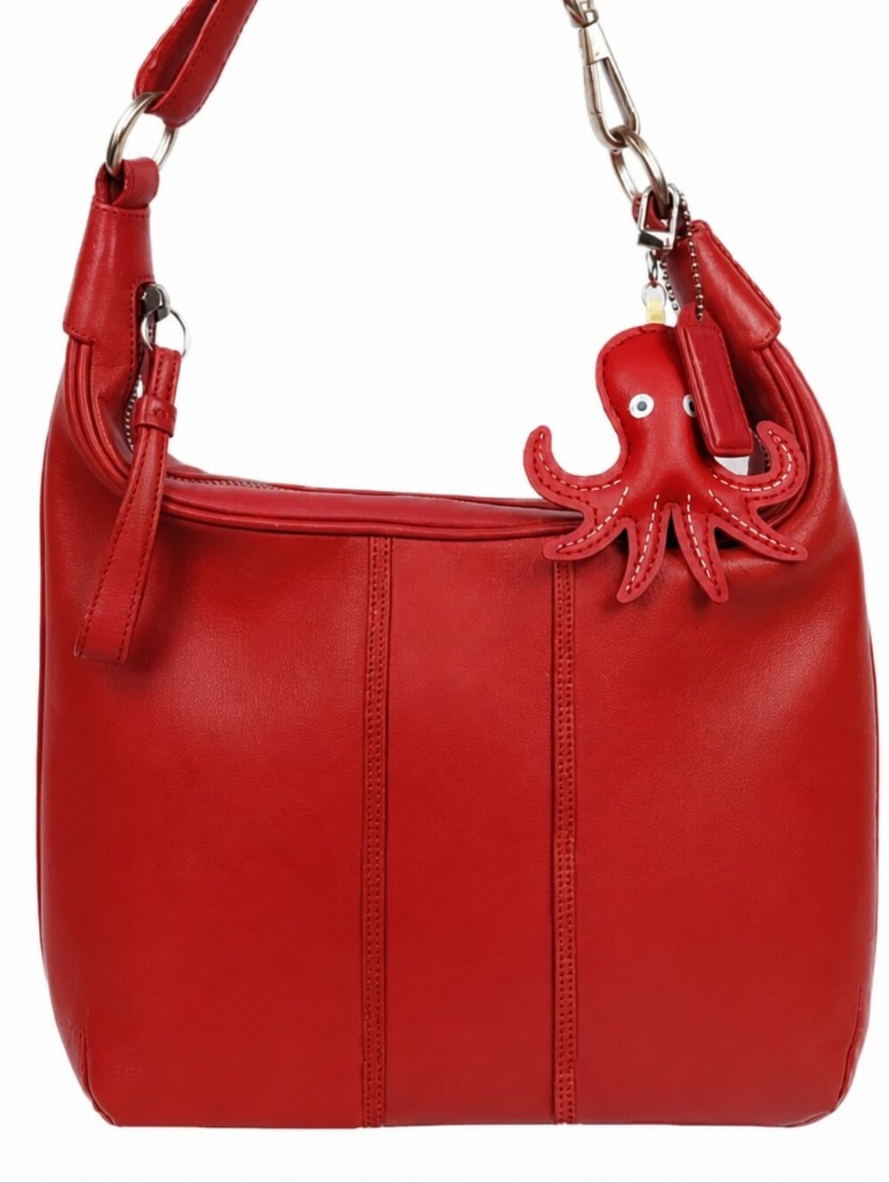 VTG COACH AMANDA HOBO WITH OCTOPUS CHARM